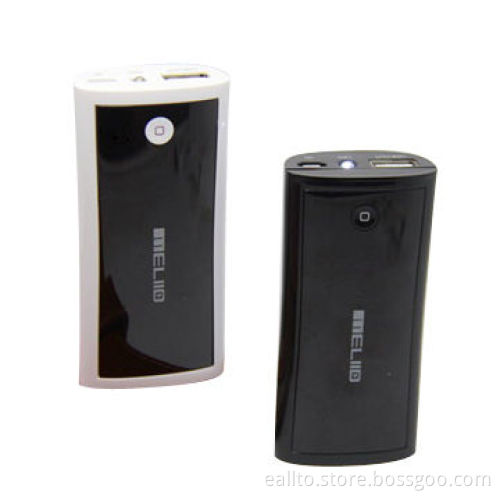 Portable power bank with 5,200mAh capacity